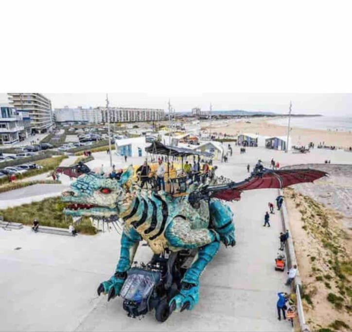 Duplex Soleil Latino Proche Plage Sable Fin + Parking Free Calais Exterior foto