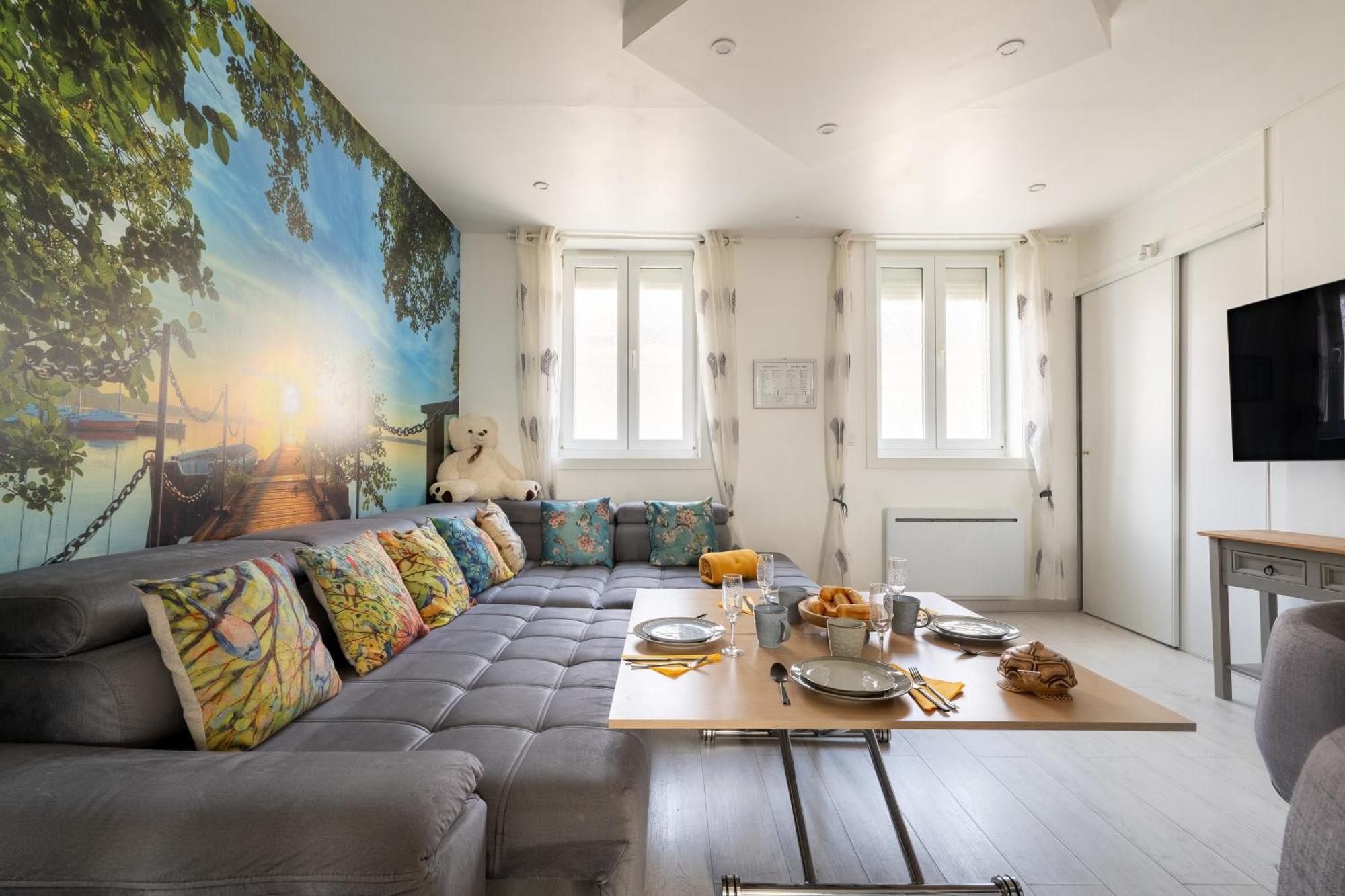 Duplex Soleil Latino Proche Plage Sable Fin + Parking Free Calais Exterior foto